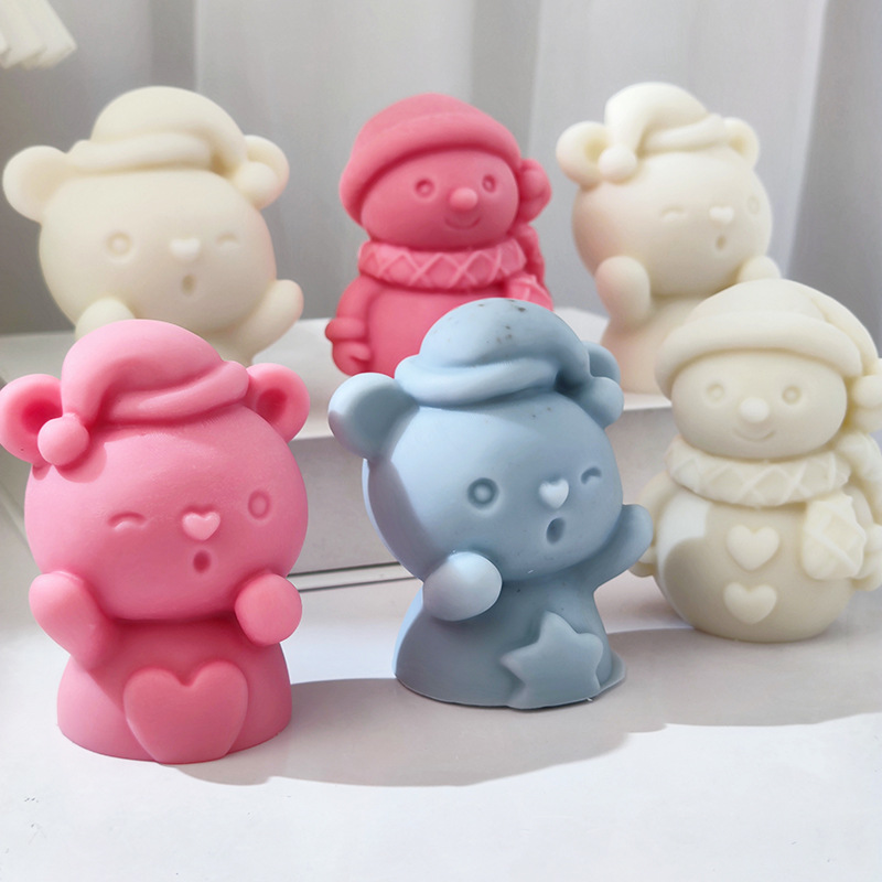 Christmas Snowman Silicone Mol - Candle Supplies To Make Candles review and price