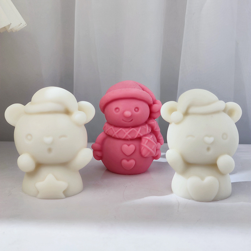 Christmas Snowman Silicone Mol - Candle Supplies To Make Candles review and price