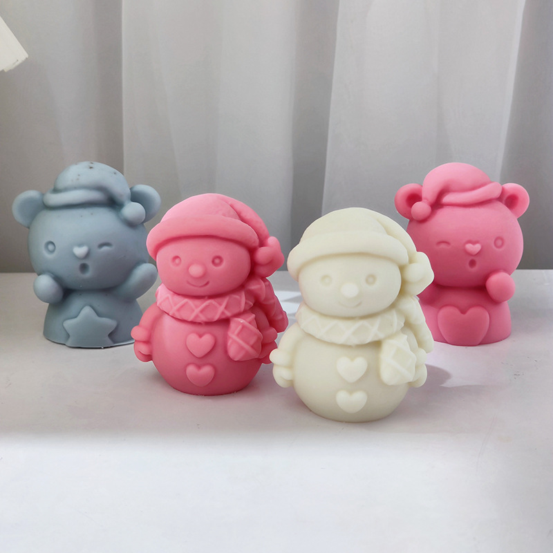 Christmas Snowman Silicone Mol - Candle Supplies To Make Candles review and price