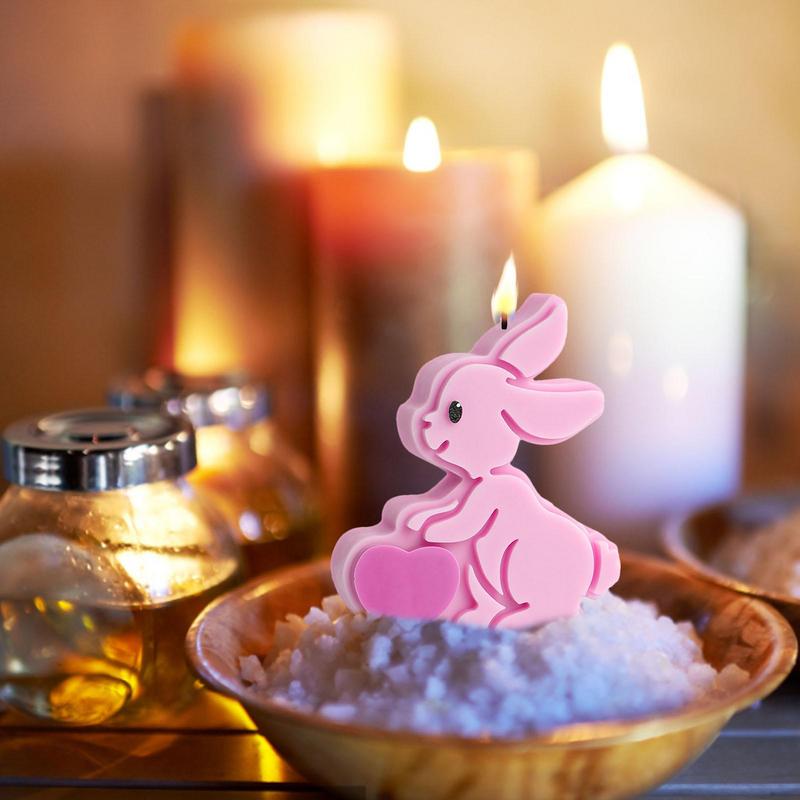 Rabbit Silicone Mold Bunny Sha - Candle Supplies To Make Candles review and price