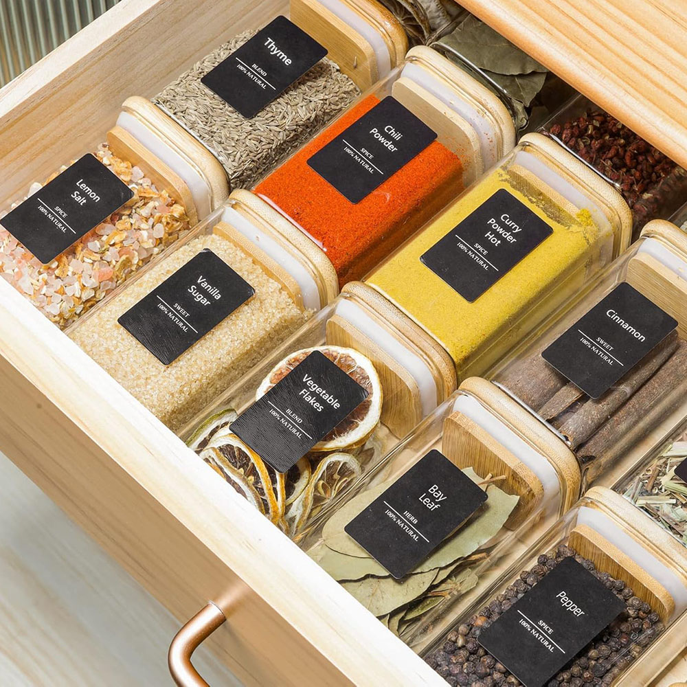 Glass Spice Jars with Bamboo L - Mason Jar 8Oz review and price