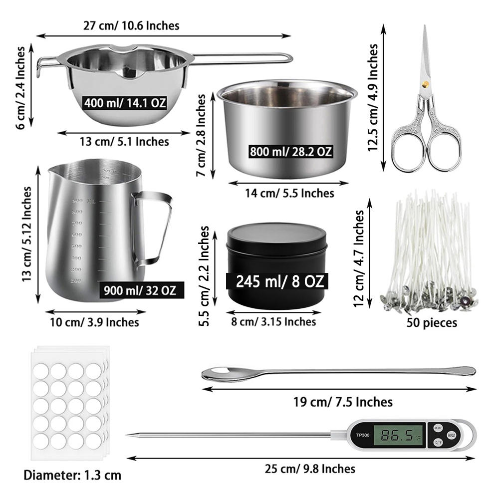 Glintmos DIY Candle Making Kit - Candle Supplies To Make Candles review and price