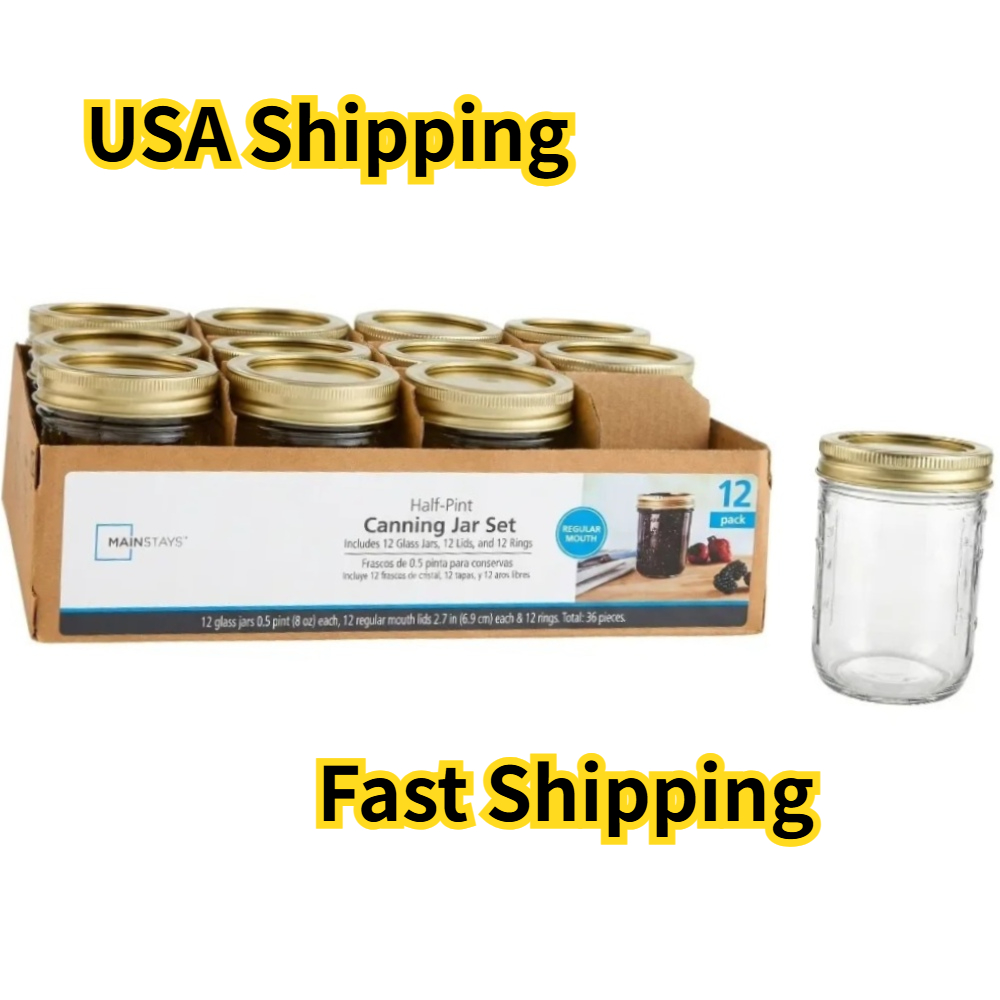 8 oz Mason Jars, Regular Mouth - Mason Jar 8Oz review and price