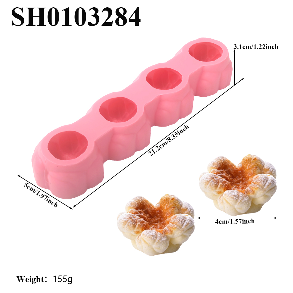 1 or 4-Cell Popcorn Design Foo - Candle Making Supplies Online review and price