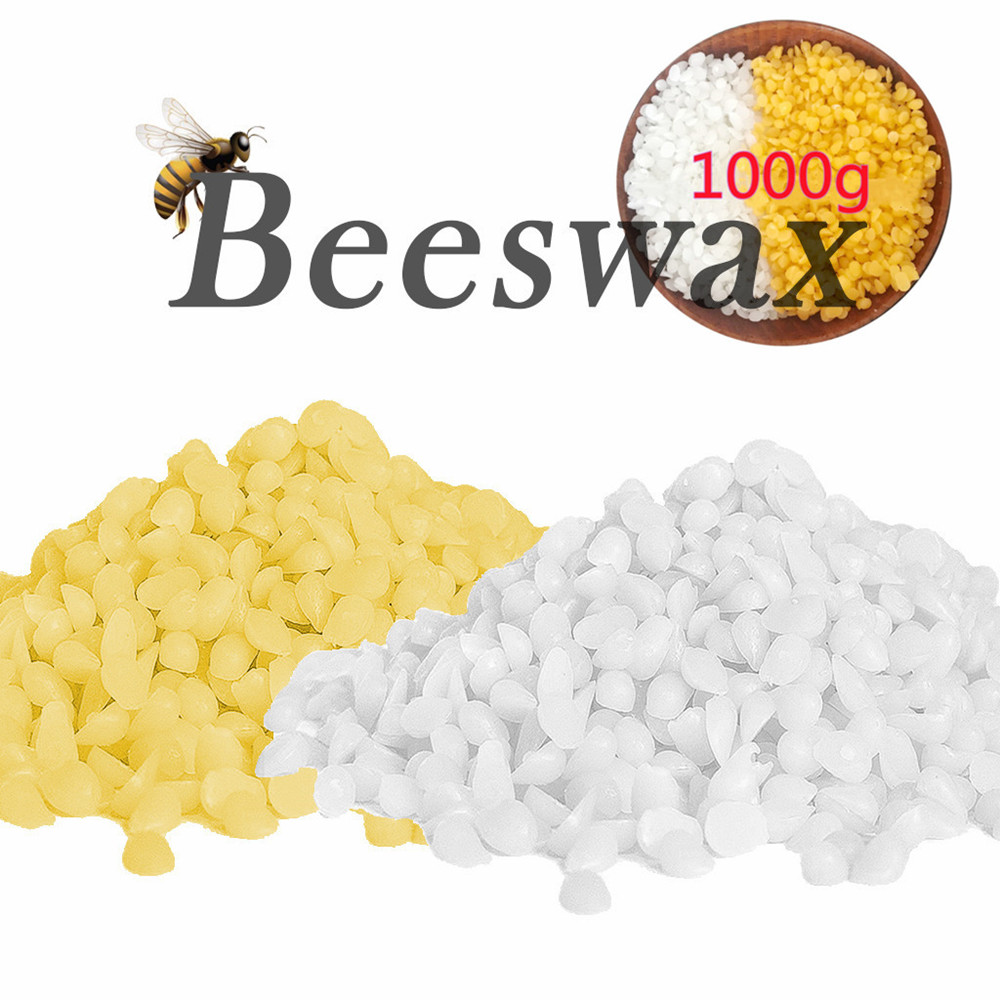 1000g Pure Natural Beeswax 100 - Candle Supplies To Make Candles review and price