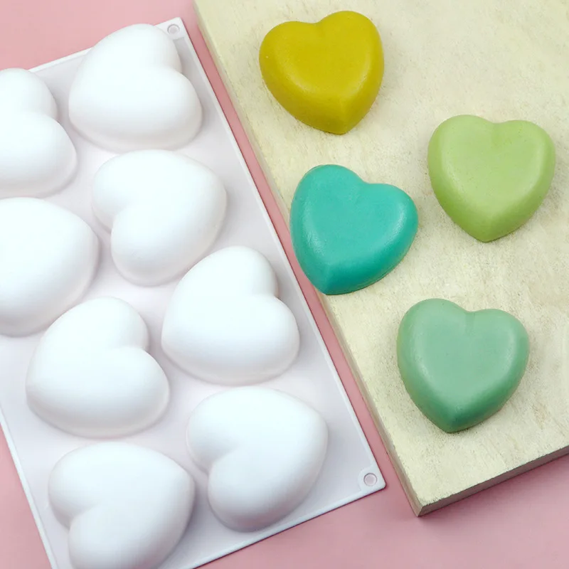 Love Heart Silicone Soap Mold  - Candle Making Supplies Online review and price