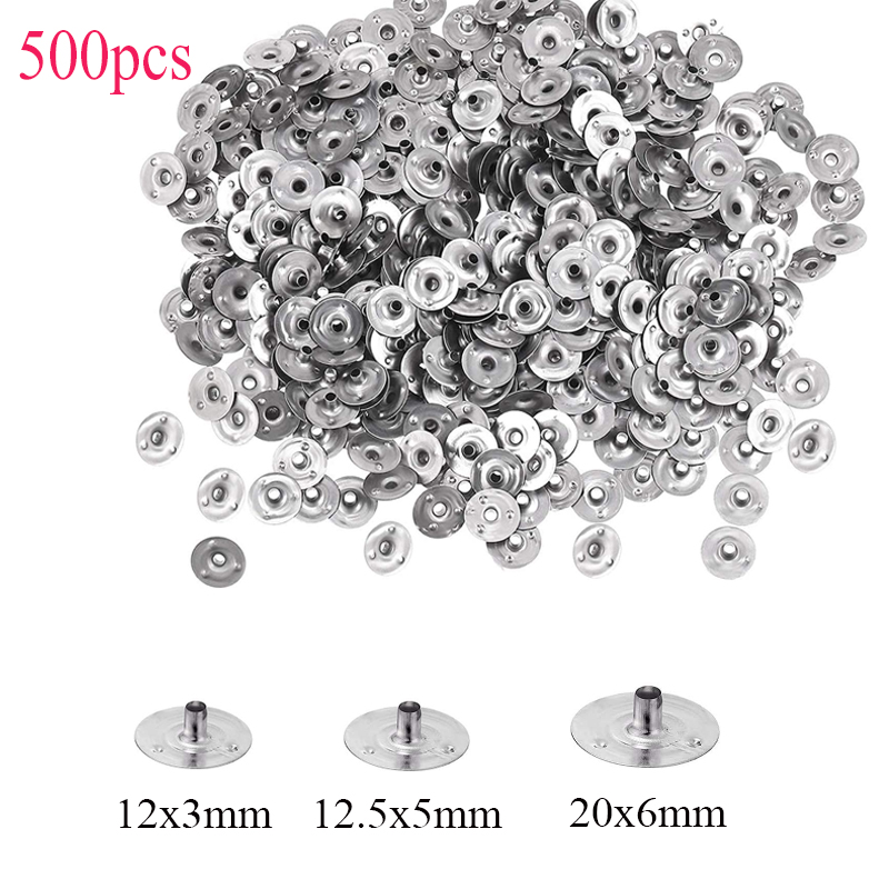 500 Pieces Candle Wick Metal S - Candle Supplies To Make Candles review and price