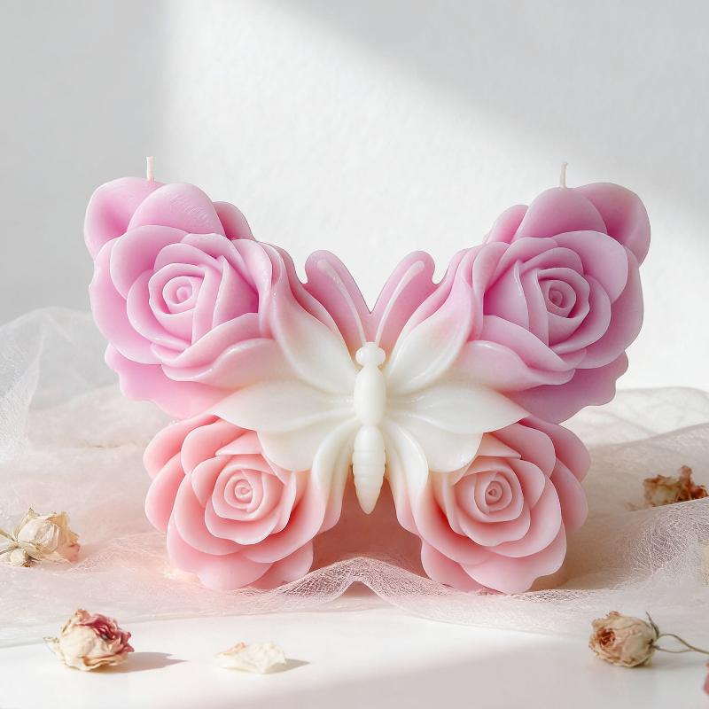DIY Rose Butterfly Form Silico - Candle Supplies To Make Candles review and price