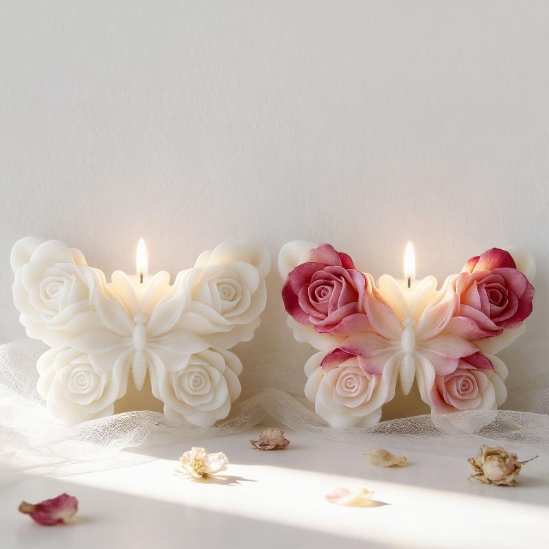 DIY Rose Butterfly Form Silico - Candle Supplies To Make Candles review and price