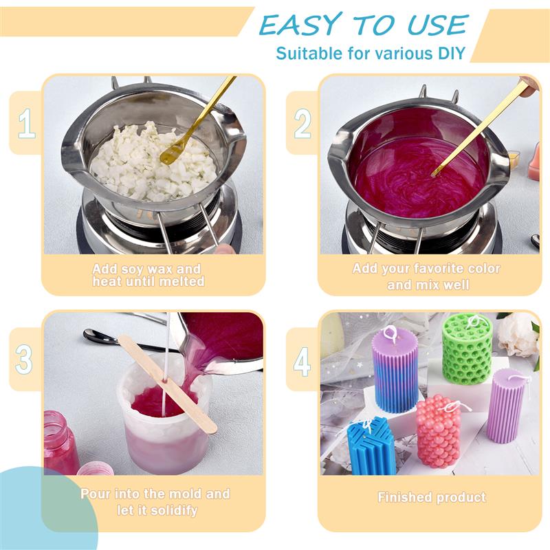100/500g/1kg Pure Soy Wax Para - Candle Making Supplies Online review and price
