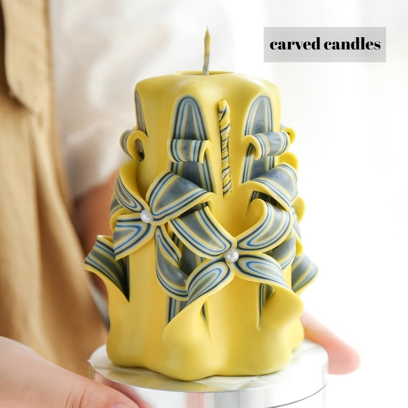 1KG Carved Scented Candle Raw  - Candle Supplies To Make Candles review and price
