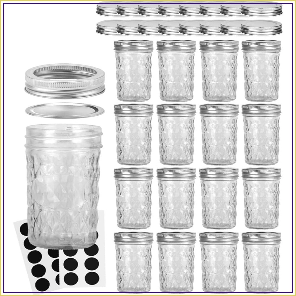 16-Pack 8oz Mason Jars with Re - Mason Jar 8Oz review and price