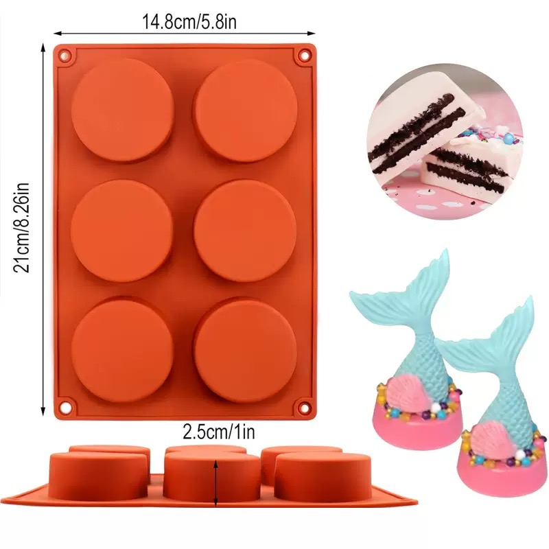Round Silicone Soap Mold DIY H - Candle Making Supplies Online review and price