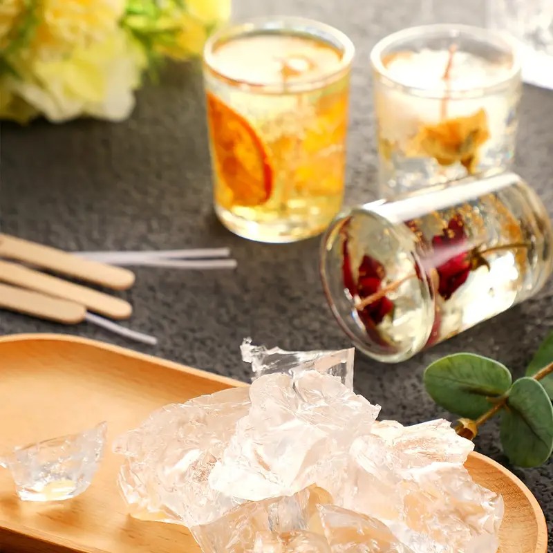 Transparent Crystal Wax, Jelly - Candle Supplies To Make Candles review and price